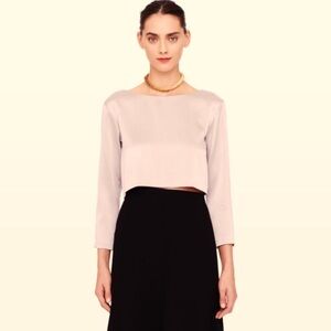 Club Monaco Udele top in pink Medium NWOT